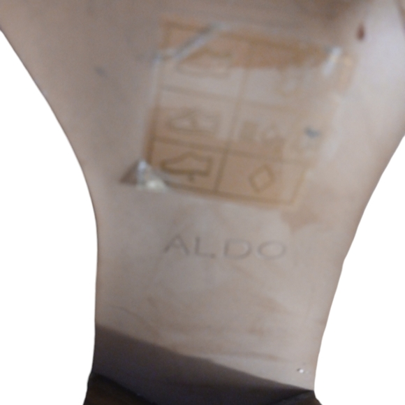 Aldo Leather Ankle Boots Booties - Picture 8 of 13